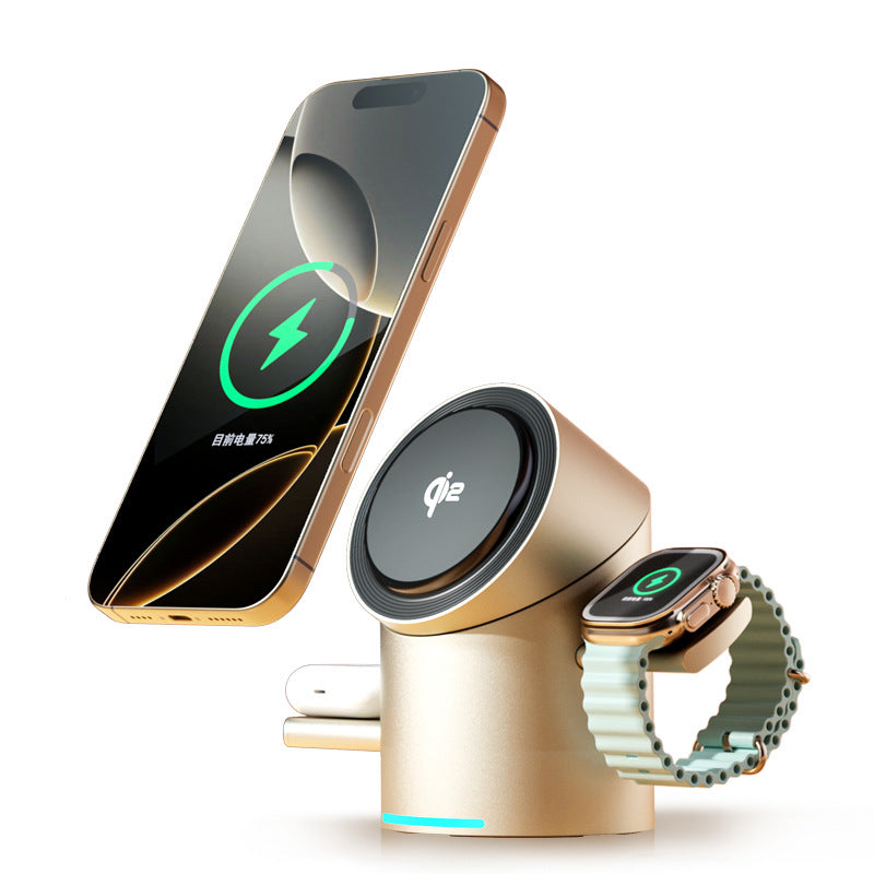 Saturn Lume MagSafe Qi2 Wireless Charging Station