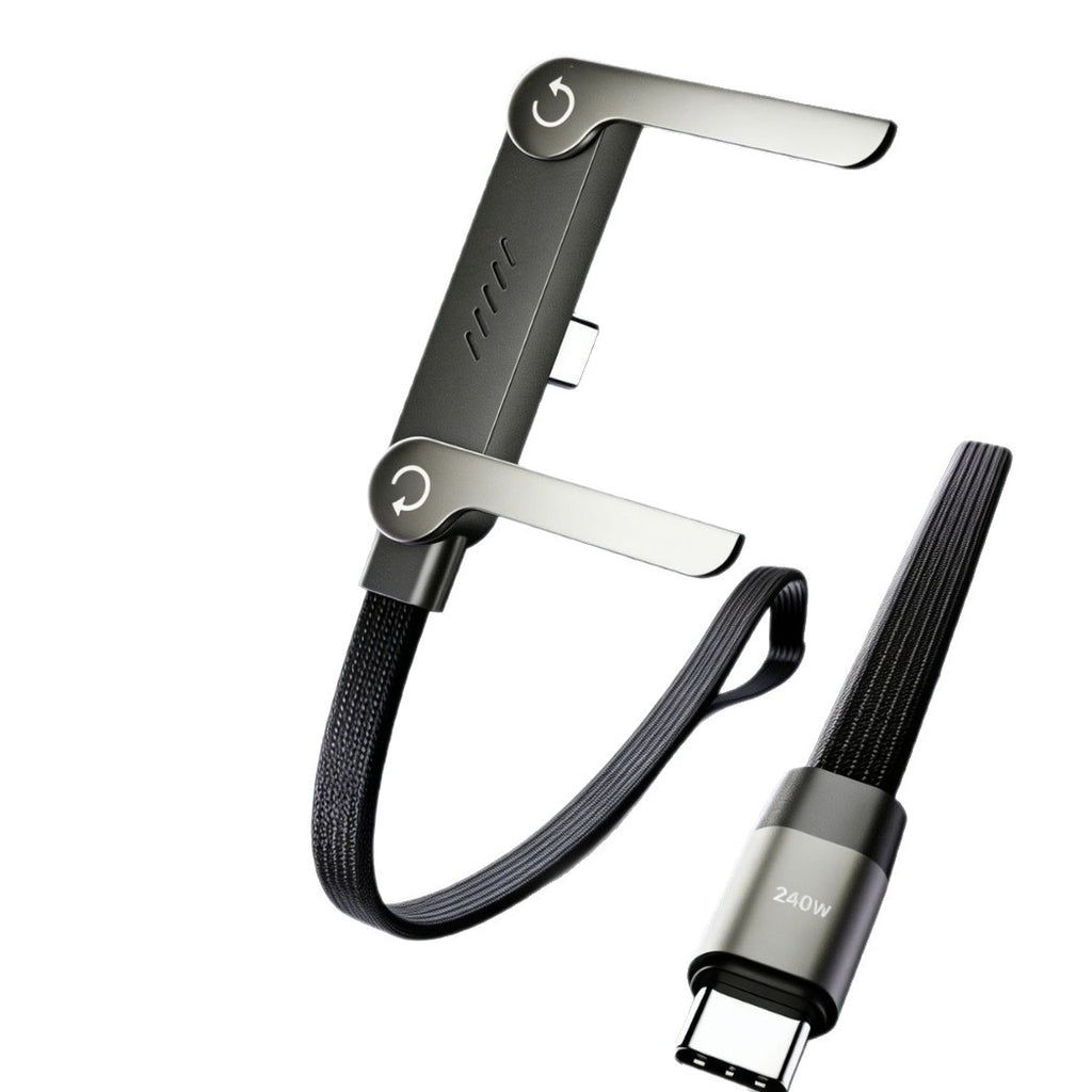 Type-C Phone Charging Cable with Stand