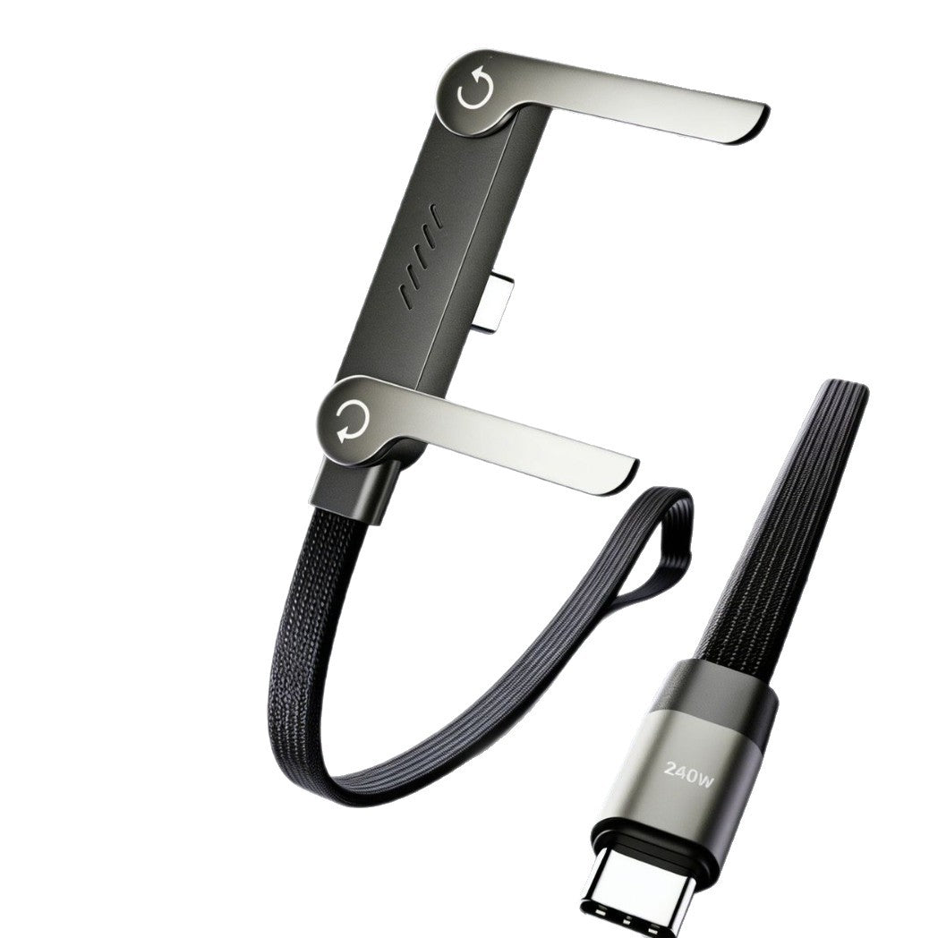 Type-C Phone Charging Cable with Stand